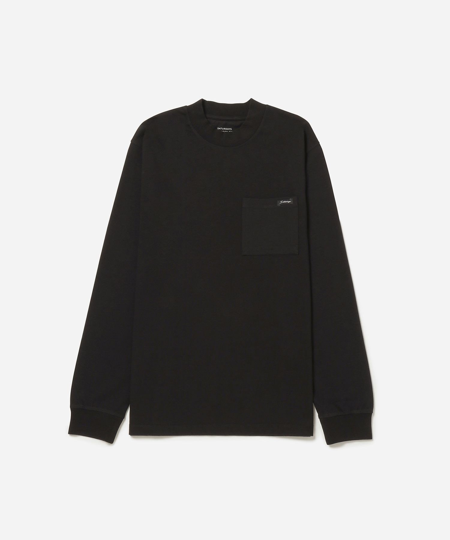 【サタデイズ ニューヨークシティ/SATURDAYS NYC】のDekalb Heavy Weight Mockneck LS 人気、トレンドファッション・服の通販 founy(ファニー) 　ファッション　Fashion　レディースファッション　Fashion for Women　スタンダード　Standard, Basic　フィット　Fit, Slim Fit　ポケット　Pocket, Pocket Detail　 other-1|ID: prp329100004692215 ipo3291000000033882043