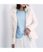【インディヴィ/INDIVI】の【名品/撥水/抗菌防臭】ショート丈リサイクルダウンコート アイボリー|ID: prp329100004692221 ipo3291000000035017591