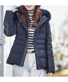 【インディヴィ/INDIVI】の【名品/撥水/抗菌防臭】ショート丈リサイクルダウンコート ネイビー|ID: prp329100004692221 ipo3291000000035017594