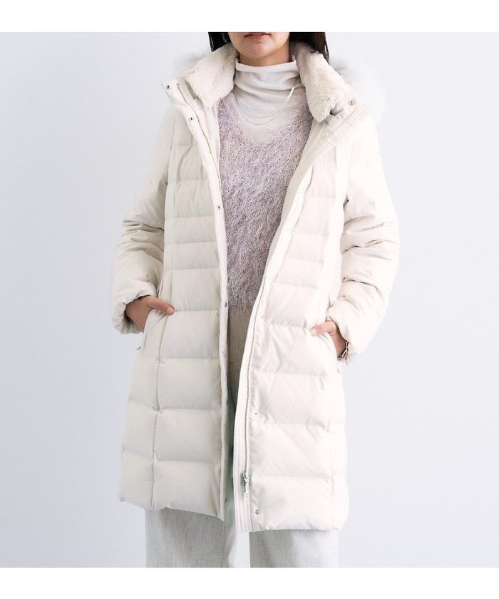 【インディヴィ/INDIVI】の【名品/撥水/抗菌防臭】ロング丈リサイクルダウンコート インテリア・キッズ・メンズ・レディースファッション・服の通販 founy(ファニー) https://founy.com/ ファッション Fashion レディースファッション Fashion for Women アウター Coat / Outerwear Collection コート・ロングコート・ピーコート Long Coats, Peacoats & More ダウンジャケット・軽量ダウン Warm & Lightweight Down Jackets ウォーム Warm Fabric 抗菌 Antibacterial, Bacteria-Resistant スマート Smart, Elegant スーツ Suit, Formalwear ダウン Down, Puffer 定番 Standard, Basic Item 人気 Popular, Best Seller フィット Fit, Slim Fit ポケット Pocket, Pocket Detail ミドル Middle Length, Mid Height ロング Long, Long-Length おすすめ Recommended / Our Picks |ID: prp329100004692223 ipo3291000000034237541