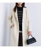 【インディヴィ/INDIVI】の【名品コート/日本製】ウール100%チェスターコート 人気、トレンドファッション・服の通販 founy(ファニー) ファッション Fashion レディースファッション Fashion for Women アウター Coat / Outerwear Collection コート・ロングコート・ピーコート Long Coats, Peacoats & More チェスターコート・ロング丈アウター Chester Coats / Chesterfield Long Coats インナー Innerwear スタイリッシュ Stylish, Fashionable スマート Smart, Elegant スーツ Suit, Formalwear ダメージ Distressed, Destroyed チェスターコート Chester Coat, Long Coat フォルム Silhouette, Form ポケット Pocket, Pocket Detail 防寒 Cold Protection, Winter-Ready ミドル Middle Length, Mid Height 日本製 Made In Japan thumbnail アイボリー|ID: prp329100004692228 ipo3291000000034427237