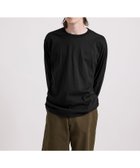 【サタデイズ ニューヨークシティ/SATURDAYS NYC】のScript Emb LS Tee 人気、トレンドファッション・服の通販 founy(ファニー) ファッション Fashion レディースファッション Fashion for Women おすすめ Recommended / Our Picks シンプル Simple, Minimal フィット Fit, Slim Fit ワンポイント One Point, Statement Accent 定番 Standard, Basic Item thumbnail ブラック(01)|ID: prp329100004692241 ipo3291000000033882183