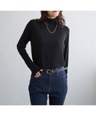 【イッカ/ikka】のハイネックテレコ長袖プルオーバー 人気、トレンドファッション・服の通販 founy(ファニー) ファッション Fashion レディースファッション Fashion for Women トップス・カットソー Cut & Sew Tops カジュアルプルオーバー・ニットトップス Pullovers & Knit Tops / Casual Pullovers インナー Innerwear カットソー Cut and Sewn Top シアー Sheer, See-Through テレコ Ribbed, Rib Stitch ハイネック High Neck, Mock Neck 長袖 Long Sleeve, Full Sleeve thumbnail ブラック|ID: prp329100004692248 ipo3291000000034530251