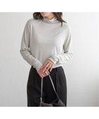 【イッカ/ikka】のハイネックテレコ長袖プルオーバー 人気、トレンドファッション・服の通販 founy(ファニー) ファッション Fashion レディースファッション Fashion for Women トップス・カットソー Cut & Sew Tops カジュアルプルオーバー・ニットトップス Pullovers & Knit Tops / Casual Pullovers インナー Innerwear カットソー Cut and Sewn Top シアー Sheer, See-Through テレコ Ribbed, Rib Stitch ハイネック High Neck, Mock Neck 長袖 Long Sleeve, Full Sleeve thumbnail シルバー|ID: prp329100004692248 ipo3291000000034530255