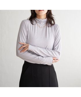 【イッカ/ikka】のハイネックテレコ長袖プルオーバー 人気、トレンドファッション・服の通販 founy(ファニー) ファッション Fashion レディースファッション Fashion for Women トップス・カットソー Cut & Sew Tops カジュアルプルオーバー・ニットトップス Pullovers & Knit Tops / Casual Pullovers インナー Innerwear カットソー Cut and Sewn Top シアー Sheer, See-Through テレコ Ribbed, Rib Stitch ハイネック High Neck, Mock Neck 長袖 Long Sleeve, Full Sleeve |ID:prp329100004692248