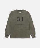 【サタデイズ ニューヨークシティ/SATURDAYS NYC】のCrosby Stencil Print Relaxed LS Tee 人気、トレンドファッション・服の通販 founy(ファニー) ファッション Fashion レディースファッション Fashion for Women スリーブ Sleeve, Long Sleeve / Short Sleeve フロント Front, Front Design プリント Print, Printed Pattern ロング Long, Long-Length 長袖 Long Sleeve, Full Sleeve thumbnail オリーブ(37)|ID: prp329100004692256 ipo3291000000033882249