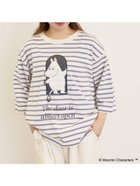 【サマンサモスモス/Samansa Mos2】の【MOOMIN*Samansa Mos2】ワッペンボーダーカットソー 人気、トレンドファッション・服の通販 founy(ファニー) ファッション Fashion レディースファッション Fashion for Women トップス・カットソー Cut & Sew Tops カットソー・ベーシックTシャツ Cut-and-Sewn Tops / Stretch Tees & Basics おすすめ Recommended / Our Picks カットソー Cut and Sewn Top フロント Front, Front Design プリント Print, Printed Pattern ボーダー Border, Stripe 無地 Plain, Solid Color thumbnail ブルー|ID: prp329100004692265 ipo3291000000033882308