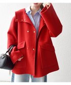 【シップス フォー ウィメン/SHIPS】のSHIPS any リバー フーデッド Aライン ミドル コート レッド|ID: prp329100004692306 ipo3291000000034475896