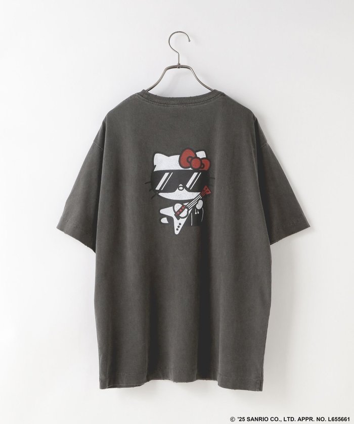 【ローリーズファーム/LOWRYS FARM】の【HELLO KITTY】BIG TEE インテリア・キッズ・メンズ・レディースファッション・服の通販 founy(ファニー) https://founy.com/ ファッション Fashion レディースファッション Fashion for Women ヴィンテージ Vintage Style サングラス Sunglasses, Shades トレンド Trend, Trending Now フレア Flare, Flared プリント Print, Printed Pattern リボン Ribbon, Bow ロンドン London Style, British Inspired |ID: prp329100004692310 ipo3291000000033882544