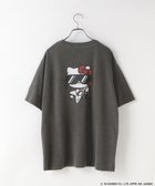【ローリーズファーム/LOWRYS FARM】の【HELLO KITTY】BIG TEE 人気、トレンドファッション・服の通販 founy(ファニー) ファッション Fashion レディースファッション Fashion for Women ヴィンテージ Vintage Style サングラス Sunglasses, Shades トレンド Trend, Trending Now フレア Flare, Flared プリント Print, Printed Pattern リボン Ribbon, Bow ロンドン London Style, British Inspired thumbnail チャコールグレー|ID: prp329100004692310 ipo3291000000033882546