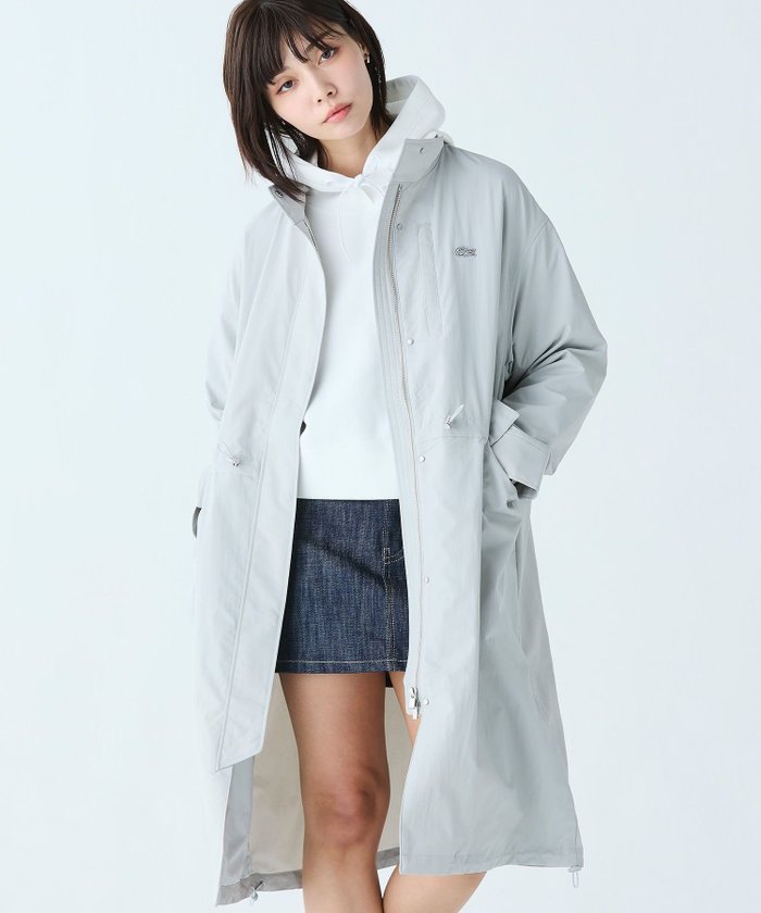 【ラコステ/LACOSTE】の撥水 ナイロンタフタ スタンドカラーユーティリティコート インテリア・キッズ・メンズ・レディースファッション・服の通販 founy(ファニー) https://founy.com/ ファッション Fashion レディースファッション Fashion for Women アウター Coat / Outerwear Collection コート・ロングコート・ピーコート Long Coats, Peacoats & More シンプル Simple, Minimal スタンド Stand Collar, Upright Stand タフタ Taffeta, Structured Fabric ドローコード Drawcord, Drawstring Cord フィット Fit, Slim Fit フェミニン Feminine, Girly フラップ Flap, Flap Pocket ブラウジング Blouson Silhouette, Cinched Waist ポケット Pocket, Pocket Detail マニッシュ Mannish, Boyish ロング Long, Long-Length ワンポイント One Point, Statement Accent エレガント 上品 Elegant |ID: prp329100004692316 ipo3291000000033882596