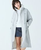 【ラコステ/LACOSTE】の撥水 ナイロンタフタ スタンドカラーユーティリティコート ライトグレー|ID: prp329100004692316 ipo3291000000033882597