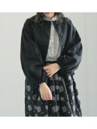 【サマンサモスモス/Samansa Mos2】のアンティーク風ブローチ付きジャケット ブラック|ID: prp329100004692318 ipo3291000000033882611