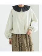 【サマンサモスモス/Samansa Mos2】のアンティーク風ブローチ付きジャケット キナリ|ID: prp329100004692318 ipo3291000000033882613