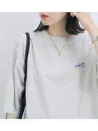 【サマンサモスモス/Samansa Mos2】のポンチロゴ刺繍プルオーバー 人気、トレンドファッション・服の通販 founy(ファニー) ファッション Fashion レディースファッション Fashion for Women トップス・カットソー Cut & Sew Tops カジュアルプルオーバー・ニットトップス Pullovers & Knit Tops / Casual Pullovers シンプル Simple, Minimal フォルム Silhouette, Form リラックス Relax, Relaxed Fit 定番 Standard, Basic Item thumbnail TOPグレー|ID: prp329100004692326 ipo3291000000033882691