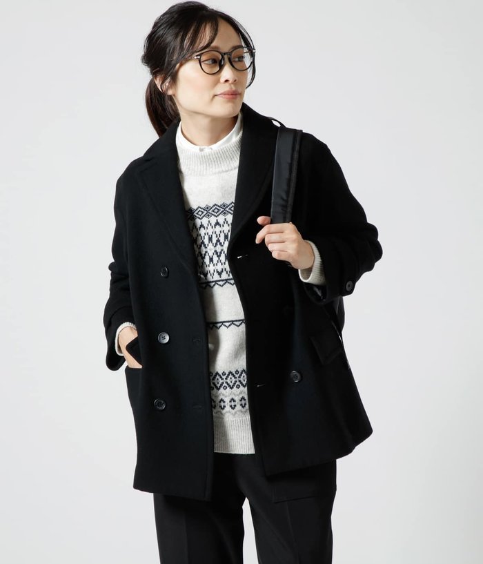 【ニューヨーカー/NEWYORKER】のウールシャルムビーバー Pコート インテリア・キッズ・メンズ・レディースファッション・服の通販 founy(ファニー) https://founy.com/ ファッション Fashion レディースファッション Fashion for Women アウター Coat / Outerwear Collection コート・ロングコート・ピーコート Long Coats, Peacoats & More Pコート Pea Coats エレガント 上品 Elegant チェーン Chain, Chain Strap ドット Polka Dot, Dot Pattern 定番 Standard, Basic Item バランス Balance, Style Balance フラップ Flap, Flap Pocket プリーツ Pleats, Pleated ベーシック Basic, Essential ポケット Pocket, Pocket Detail ミドル Middle Length, Mid Height A/W・秋冬 Autumn/Winter |ID: prp329100004692328 ipo3291000000033882692
