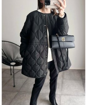 【スタイルドア/STYLEDOOR】のミリタリーキルティングドロストハーフコート 人気、トレンドファッション・服の通販 founy(ファニー) ファッション Fashion レディースファッション Fashion for Women アウター Coat / Outerwear Collection コート・ロングコート・ピーコート Long Coats, Peacoats & More 秋 Autumn クール Cool, Chic ジャケット Jacket, Outerwear ハーフ Half, Half-Length フェミニン Feminine, Girly 防寒 Cold Protection, Winter-Ready ミリタリー Military, Army Style ライナー Liner, Inner Layer おすすめ Recommended / Our Picks |ID:prp329100004692343