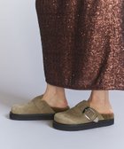 【ユナイテッドアローズ/UNITED ARROWS】のMOHI... スエード ビッグベルト ボストンシューズ BEIGE|ID: prp329100004692355 ipo3291000000033882887