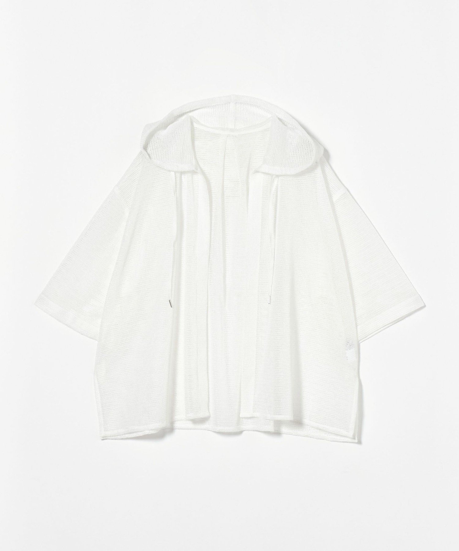 【ユナイテッドアローズ/UNITED ARROWS】のメッシュフーディ A DAY IN THE LIFE インテリア・キッズ・メンズ・レディースファッション・服の通販 founy(ファニー) 　ファッション　Fashion　レディースファッション　Fashion for Women　おすすめ　Recommended / Our Picks　カーディガン　Cardigan, Knitwear　スポーティ　Sporty, Casual Athletic　タンク　Tank Top, Sleeveless Top　トレンド　Trend, Trending Now　ノースリーブ　Sleeveless, No-Sleeve　ビーチ　Beach, Seaside　メッシュ　Mesh, Net Fabric　夏　Summer　水着　Swimsuit, Swimwear　WHITE|ID: prp329100004692370 ipo3291000000033882982
