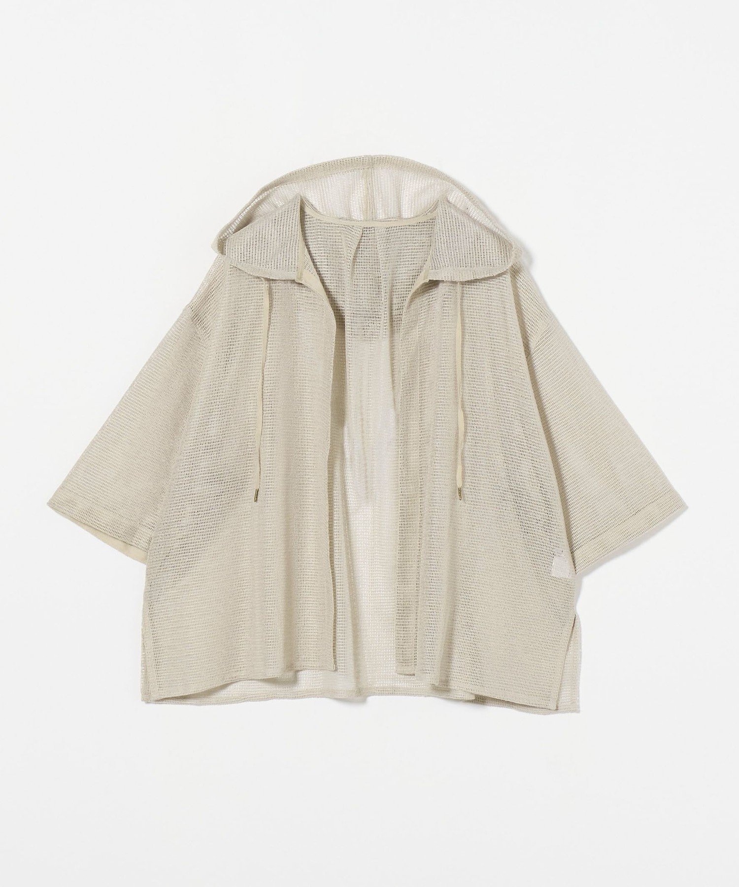 【ユナイテッドアローズ/UNITED ARROWS】のメッシュフーディ A DAY IN THE LIFE インテリア・キッズ・メンズ・レディースファッション・服の通販 founy(ファニー) 　ファッション　Fashion　レディースファッション　Fashion for Women　おすすめ　Recommended / Our Picks　カーディガン　Cardigan, Knitwear　スポーティ　Sporty, Casual Athletic　タンク　Tank Top, Sleeveless Top　トレンド　Trend, Trending Now　ノースリーブ　Sleeveless, No-Sleeve　ビーチ　Beach, Seaside　メッシュ　Mesh, Net Fabric　夏　Summer　水着　Swimsuit, Swimwear　NATURAL|ID: prp329100004692370 ipo3291000000033882983