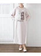【ジェラート ピケ/gelato pique】のツインキャットジャガードワンピース 人気、トレンドファッション・服の通販 founy(ファニー) ファッション Fashion レディースファッション Fashion for Women ワンピース Dresses ショート Short, Short Length スマート Smart, Elegant スリーブ Sleeve, Long Sleeve / Short Sleeve ブランケット Blanket, Throw Blanket リラックス Relax, Relaxed Fit 人気 Popular, Best Seller 猫 Cat, Kitty 秋 Autumn thumbnail PNK[066]|ID: prp329100004692382 ipo3291000000034033516