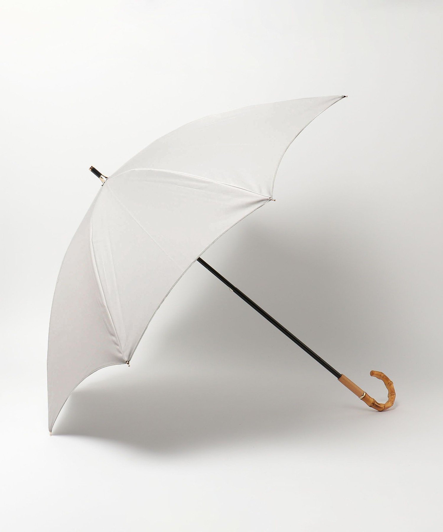 【ユナイテッドアローズ/UNITED ARROWS】のSOLID 晴雨兼用 長傘 インテリア・キッズ・メンズ・レディースファッション・服の通販 founy(ファニー) 　ファッション　Fashion　レディースファッション　Fashion for Women　レイングッズ・傘・晴雨兼用傘　Umbrellas & Rain Gear　コンパクト　Compact, Small Size　シンプル　Simple, Minimal　傘　Umbrella, Parasol　日傘　Parasol, UV Umbrella　無地　Plain, Solid Color　LT.GRAY|ID: prp329100004692393 ipo3291000000033883086
