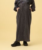 【レプシィム ローリーズファーム/LEPSIM LOWRYS FARM】の【産前・産後対応】マタニティ/アソートプリーツスカート ブラック×レオパード10|ID: prp329100004692406 ipo3291000000035148370