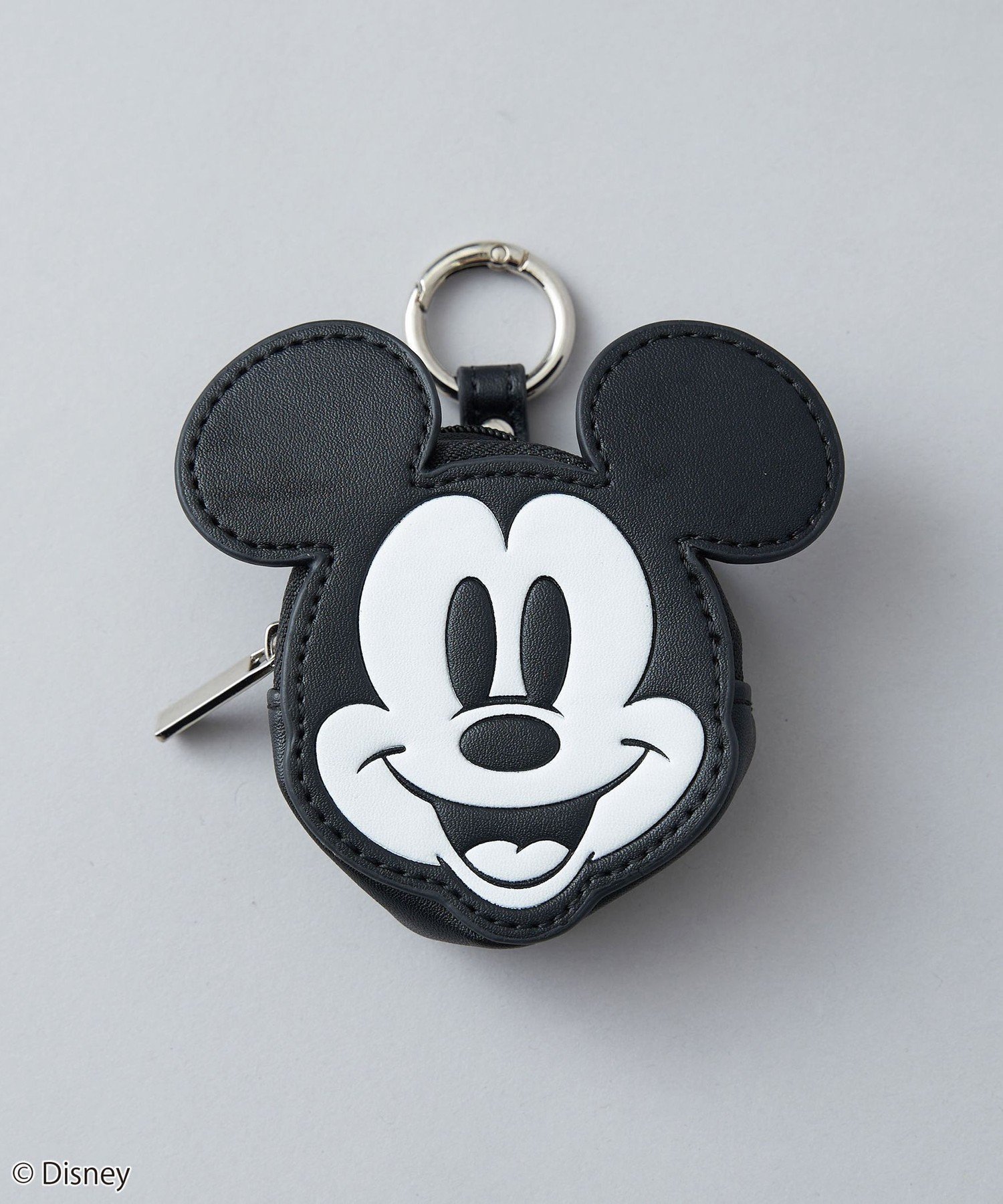 【コーエン/COEN】の【MICKEY(ミッキー) / 別注】ダイカットミニポーチ インテリア・キッズ・メンズ・レディースファッション・服の通販 founy(ファニー) 　ファッション　Fashion　レディースファッション　Fashion for Women　ポーチ&ミニバッグ　Pouches & Mini Bags　コンパクト　Compact, Small Size　フェイス　Face, Facial Design　フォルム　Silhouette, Form　ポーチ　Pouch, Small Case　リップ　Lip, Lip Motif　ループ　Loop, Loop Knit　別注　Limited Edition, Custom Order　BLACK|ID: prp329100004692460 ipo3291000000033883432