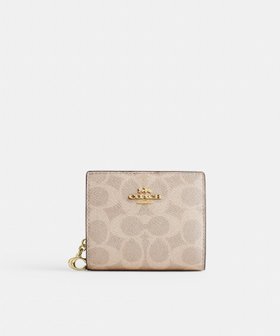 【コーチ/COACH】の【公式】スナップ ウォレット・シグネチャー キャンバス 人気、トレンドファッション・服の通販 founy(ファニー) ファッション Fashion レディースファッション Fashion for Women キャンバス Canvas, Canvas Fabric ジップ Zip, Zipper 財布 Wallet, Purse |ID:prp329100004692465
