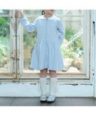 【ナルミヤ オンライン/NARUMIYA ONELINE / KIDS】の【バレエ】前あき衿ワンピース サックス|ID: prp329100004692499 ipo3291000000034026056