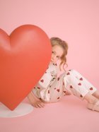 【ジェラート ピケ/gelato pique / KIDS】の【KIDS】ハート柄ロングパンツ RED[046]|ID: prp329100004692511 ipo3291000000033883752