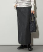 【ユナイテッドアローズ/UNITED ARROWS】のCITEN ラメデニムロングスカート BLACK|ID: prp329100004692535 ipo3291000000033883885