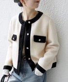 【シップス フォー ウィメン/SHIPS】のSHIPS any バイカラー クルーネック カーディガン ジャケット 人気、トレンドファッション・服の通販 founy(ファニー) ファッション Fashion レディースファッション Fashion for Women 2025年 2025 2025-2026秋冬・A/W Autumn/Winter 2025–26 AW25–26 おすすめ Recommended / Our Picks ウォーム Warm Fabric カーディガン Cardigan, Knitwear クラシカル Classical, Vintage-Inspired コンパクト Compact, Small Size ジャケット Jacket, Outerwear センター Center, Center Line デニム Denim, Jeans Material ポケット Pocket, Pocket Detail thumbnail ナチュラル|ID: prp329100004692542 ipo3291000000033883910