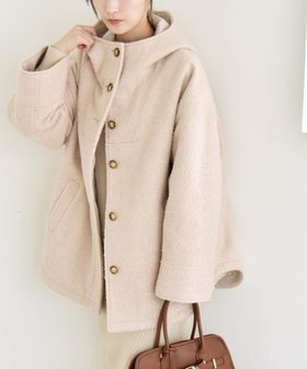 【シップス フォー ウィメン/SHIPS】 quaranciel ウール ライクスタンドカラー フーデット ミディ コート人気、トレンドファッション・服の通販 founy(ファニー) ファッション Fashion レディースファッション Fashion for Women アウター Coat / Outerwear Collection コート・ロングコート・ピーコート Long Coats, Peacoats & More ショート Short, Short Length スウェット / スエット Sweatshirt, Sweatwear スタンド Stand Collar, Upright Stand ストール Stole, Wrap スニーカー Sneakers, Trainers ツイード Twill, Twill Weave デニム Denim, Jeans Material バランス Balance, Style Balance フロント Front, Front Design ポンチョ Poncho, Cape Style マフラー Scarf, Muffler ミックス Mix, Mixed Style リラックス Relax, Relaxed Fit ロング Long, Long-Length おすすめ Recommended / Our Picks 2025年 2025 2025-2026秋冬・A/W Autumn/Winter 2025–26 AW25–26 |ID:prp329100004692548