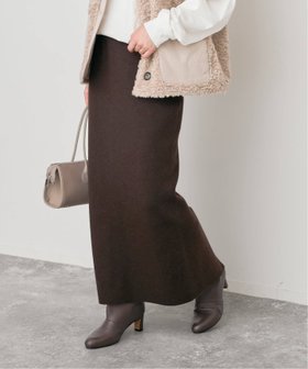 【スピック&スパン/Spick & Span】のミラノリブニットスカート 人気、トレンドファッション・服の通販 founy(ファニー) ファッション Fashion レディースファッション Fashion for Women スカート Skirts ジャケット Jacket, Outerwear スウェット / スエット Sweatshirt, Sweatwear フィット Fit, Slim Fit ミラノリブ Milano Rib, Milano Stitch エレガント 上品 Elegant 定番 Standard, Basic Item |ID:prp329100004692549