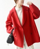 【シップス フォー ウィメン/SHIPS】のSHIPS any リバー ダブル テーラード ミドル コート 人気、トレンドファッション・服の通販 founy(ファニー) ファッション Fashion レディースファッション Fashion for Women アウター Coat / Outerwear Collection コート・ロングコート・ピーコート Long Coats, Peacoats & More 2025年 2025 2025-2026秋冬・A/W Autumn/Winter 2025–26 AW25–26 おすすめ Recommended / Our Picks ショルダー Shoulder, Shoulder Strap シンプル Simple, Minimal スウェット / スエット Sweatshirt, Sweatwear ダブル Double, Double-Breasted テーラード Tailored, Tailored Fit ドロップ Drop Shoulder, Dropped Style ビッグ Big, Oversized ミドル Middle Length, Mid Height ルーズ Loose, Oversized ビジネス 仕事 通勤 Business / Work / Commuting thumbnail レッド|ID: prp329100004692567 ipo3291000000033884014