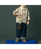 【モイモルン/moimoln / KIDS】のスカッチカーディガン 人気、トレンドファッション・服の通販 founy(ファニー) ファッション Fashion キッズファッション Fashion for Kids カーディガン Cardigan, Knitwear ストライプ Stripe, Striped Pattern ポケット Pocket, Pocket Detail thumbnail ベージュ|ID: prp329100004692572 ipo3291000000033884041