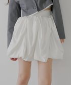 【パルグループ/PAL GROUP】の【Chico】チューリップボリュームフレアスカート 人気、トレンドファッション・服の通販 founy(ファニー) ファッション Fashion レディースファッション Fashion for Women スカート Skirts Aライン・フレアスカート A-Line & Flared Skirts おすすめ Recommended / Our Picks なめらか Smooth, Silky Texture クロップド Cropped, Short Length シンプル Simple, Minimal チューリップ Tube, Tube Top フレア Flare, Flared ミュール Mule, Backless Shoes thumbnail ホワイト|ID: prp329100004692598 ipo3291000000033884179
