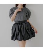 【パルグループ/PAL GROUP】の【Chico】チューリップボリュームフレアスカート 人気、トレンドファッション・服の通販 founy(ファニー) ファッション Fashion レディースファッション Fashion for Women スカート Skirts Aライン・フレアスカート A-Line & Flared Skirts おすすめ Recommended / Our Picks なめらか Smooth, Silky Texture クロップド Cropped, Short Length シンプル Simple, Minimal チューリップ Tube, Tube Top フレア Flare, Flared ミュール Mule, Backless Shoes thumbnail ブラック|ID: prp329100004692598 ipo3291000000033884180
