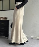 【ゼヴォン/Thevon】のベロアマーメイドスカート 人気、トレンドファッション・服の通販 founy(ファニー) ファッション Fashion レディースファッション Fashion for Women スカート Skirts 2025年 2025 2025-2026秋冬・A/W Autumn/Winter 2025–26 AW25–26 ベロア Velour, Soft Velvet ワンポイント One Point, Statement Accent 人気 Popular, Best Seller 抗菌 Antibacterial, Bacteria-Resistant thumbnail アイボリー|ID: prp329100004692676 ipo3291000000033884525