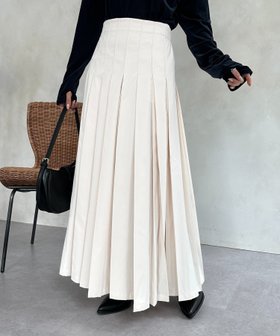 【ゼヴォン/Thevon】のダブルプリーツロングスカート 人気、トレンドファッション・服の通販 founy(ファニー) ファッション Fashion レディースファッション Fashion for Women スカート Skirts ロングスカート Long Skirts / Maxi & Midi Skirts 2025年 2025 2025-2026秋冬・A/W Autumn/Winter 2025–26 AW25–26 おすすめ Recommended / Our Picks アクセサリー Fashion Accessories エレガント 上品 Elegant ダブル Double, Double-Breasted プリーツ Pleats, Pleated リラックス Relax, Relaxed Fit ロング Long, Long-Length |ID:prp329100004692682