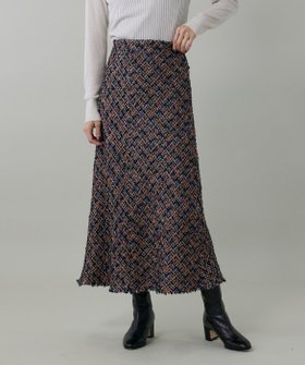 【イネド/INED】のツイードスカート《TOURNIER/トゥルニエ》 人気、トレンドファッション・服の通販 founy(ファニー) ファッション Fashion レディースファッション Fashion for Women スカート Skirts カラフル Colorful Design シンプル Simple, Minimal スマート Smart, Elegant ツイード Twill, Twill Weave ドレープ Drape, Draping Fabric バイアス Bias, Diagonal Cut バランス Balance, Style Balance ファブリック Fabric, Textile フランス France, French フリンジ Fringe, Tassel |ID:prp329100004692708