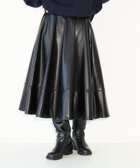 【ジーナシス/JEANASiS】のFlare Circular Skirt ブラック|ID: prp329100004692796 ipo3291000000033885053