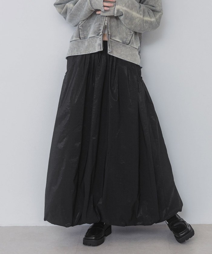 【ジーナシス/JEANASiS】のバルーンロングスカート インテリア・キッズ・メンズ・レディースファッション・服の通販 founy(ファニー) https://founy.com/ ファッション Fashion レディースファッション Fashion for Women スカート Skirts ロングスカート Long Skirts / Maxi & Midi Skirts おすすめ Recommended / Our Picks ギャザー Gathered, Ruffled ジャケット Jacket, Outerwear ドローコード Drawcord, Drawstring Cord バルーン Balloon, Balloon Silhouette ブルゾン Blouson, Bomber Jacket ポケット Pocket, Pocket Detail マニッシュ Mannish, Boyish |ID: prp329100004692797 ipo3291000000033885054