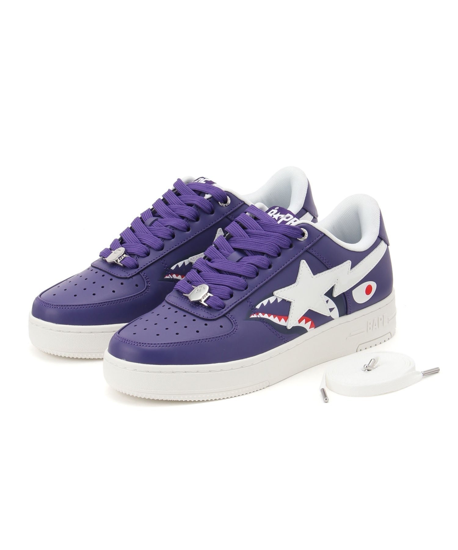 【アベイシングエイプ/A BATHING APE / MEN】のBAPE STA SHARK #2 M2 インテリア・キッズ・メンズ・レディースファッション・服の通販 founy(ファニー) 　ファッション　Fashion　メンズファッション　Fashion for Men　クラシック　Classic, Timeless Style　コレクション　Collection, Seasonal Line　パープル　Purple, Violet　PURPLE|ID: prp329100004692820 ipo3291000000033885147