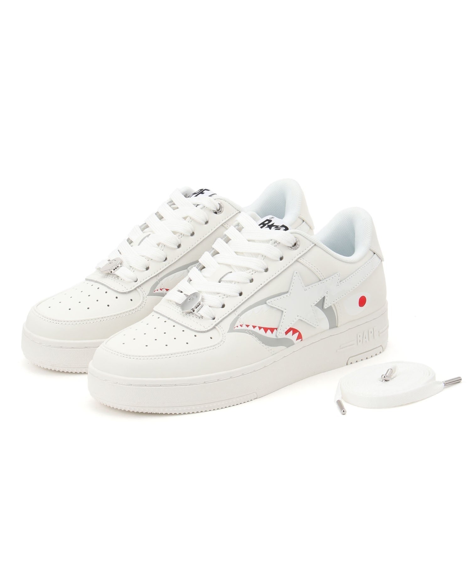 【アベイシングエイプ/A BATHING APE / MEN】のBAPE STA SHARK #2 M2 インテリア・キッズ・メンズ・レディースファッション・服の通販 founy(ファニー) 　ファッション　Fashion　メンズファッション　Fashion for Men　クラシック　Classic, Timeless Style　コレクション　Collection, Seasonal Line　パープル　Purple, Violet　WHITE|ID: prp329100004692820 ipo3291000000033885149