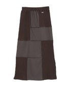 【コンバーストウキョウ/CONVERSE TOKYO】の【HL】PATCHWORK RIB SKIRT 人気、トレンドファッション・服の通販 founy(ファニー) ファッション Fashion レディースファッション Fashion for Women スカート Skirts カットソー Cut and Sewn Top サンダル Sandals, Summer Shoes シンプル Simple, Minimal スニーカー Sneakers, Trainers スリット Slit, Slit Detail パッチワーク Patchwork, Mixed Fabric フラット Flat, Flat Shoes プレート Plate, Dish 無地 Plain, Solid Color ワイド Wide, Wide Fit ワンポイント One Point, Statement Accent おすすめ Recommended / Our Picks thumbnail ブラウン|ID: prp329100004692859 ipo3291000000033885275