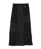 【コンバーストウキョウ/CONVERSE TOKYO】の【HL】PATCHWORK RIB SKIRT 人気、トレンドファッション・服の通販 founy(ファニー) ファッション Fashion レディースファッション Fashion for Women スカート Skirts カットソー Cut and Sewn Top サンダル Sandals, Summer Shoes シンプル Simple, Minimal スニーカー Sneakers, Trainers スリット Slit, Slit Detail パッチワーク Patchwork, Mixed Fabric フラット Flat, Flat Shoes プレート Plate, Dish 無地 Plain, Solid Color ワイド Wide, Wide Fit ワンポイント One Point, Statement Accent おすすめ Recommended / Our Picks thumbnail ブラック|ID: prp329100004692859 ipo3291000000033885276