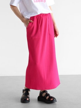 【ヴァン/Vin】のリブナロースカート 人気、トレンドファッション・服の通販 founy(ファニー) ファッション Fashion レディースファッション Fashion for Women スカート Skirts おすすめ Recommended / Our Picks ストレート Straight, Straight Cut バランス Balance, Style Balance ベーシック Basic, Essential モノトーン Monotone, Black and White リブニット Rib Knit, Ribbed Knit |ID:prp329100004692862