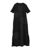 【コンバーストウキョウ/CONVERSE TOKYO】の【HL】PATCHWORK RIB DRESS 人気、トレンドファッション・服の通販 founy(ファニー) ファッション Fashion レディースファッション Fashion for Women ワンピース Dresses フォーマル・パーティードレス・結婚式用ドレス Elegant & Casual Dresses カットソー Cut and Sewn Top パッチワーク Patchwork, Mixed Fabric ポケット Pocket, Pocket Detail マキシ Maxi, Full Length ラウンド Round, Round Neck リラックス Relax, Relaxed Fit ワイド Wide, Wide Fit 無地 Plain, Solid Color thumbnail ブラック|ID: prp329100004692930 ipo3291000000033885565